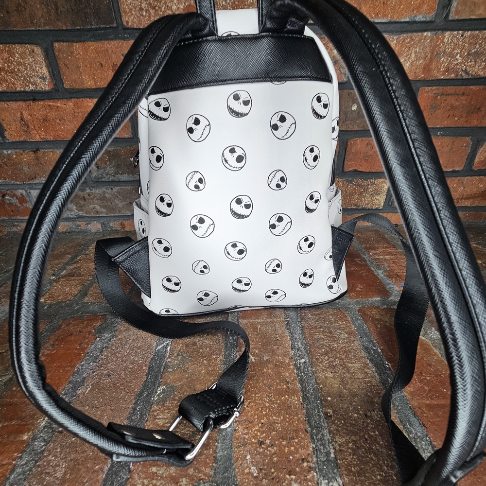 Rare Jack Skeleton Loungefly Back Pack - image 5